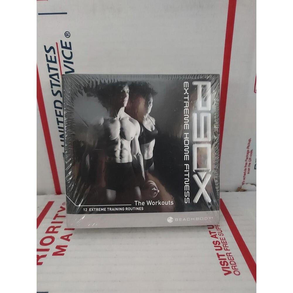 New Sealed P90X DVD Set Extreme Home Fitness Workout Ab Ripper Cardio X - #1a